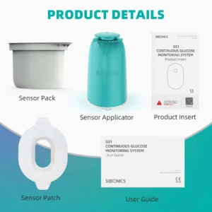 SIBIONICS GS1 CGM Sistem de monitorizare continuă a glucozei - imagine 8